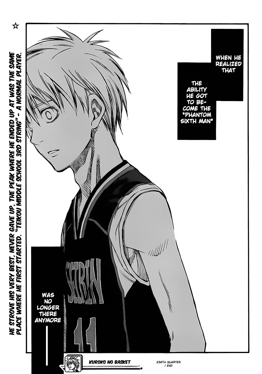 Kuroko no Basket - Replace Plus Chapter 236.1 page 18 - 