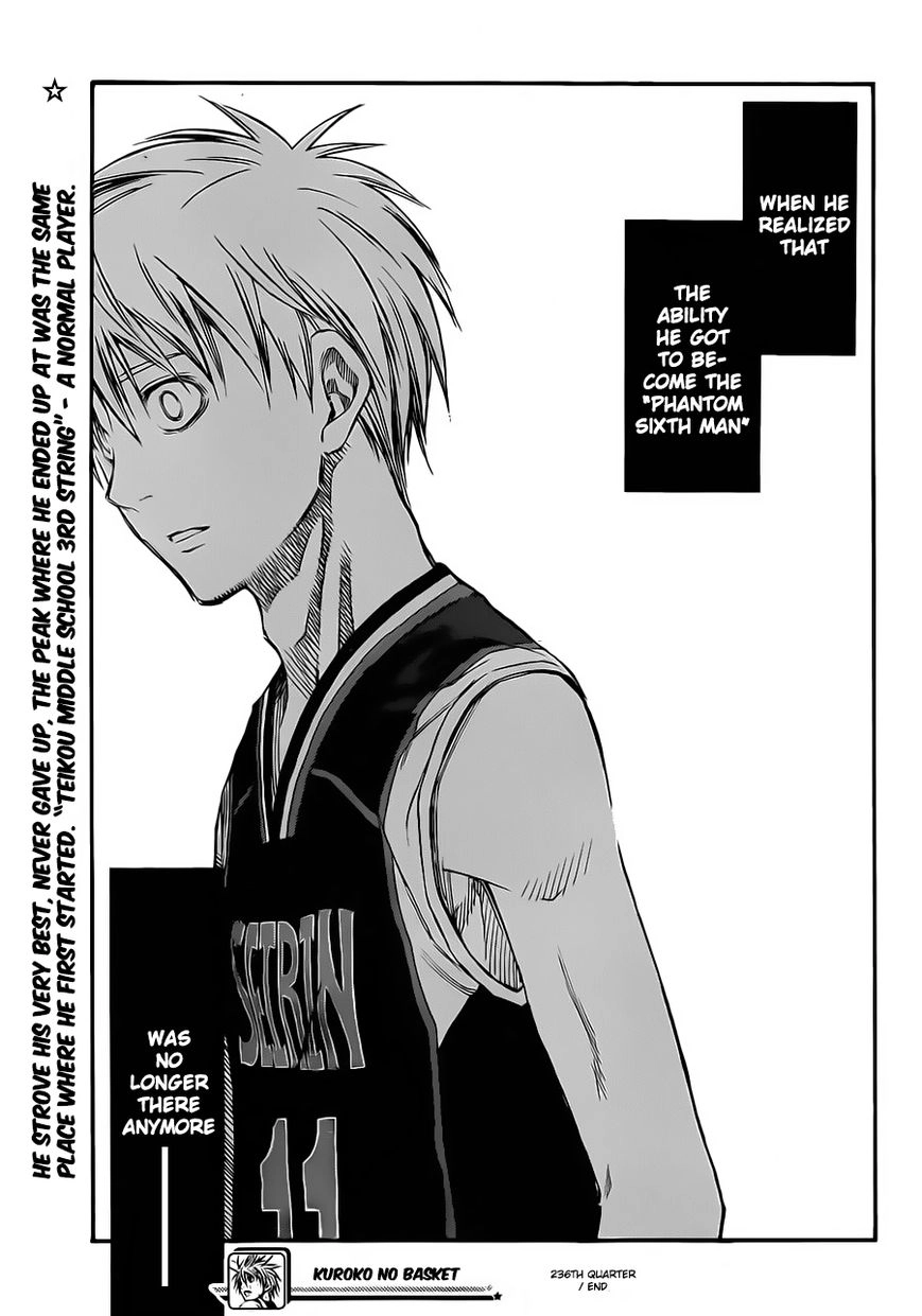 Kuroko no Basket - Replace Plus Chapter 236 page 18 - 