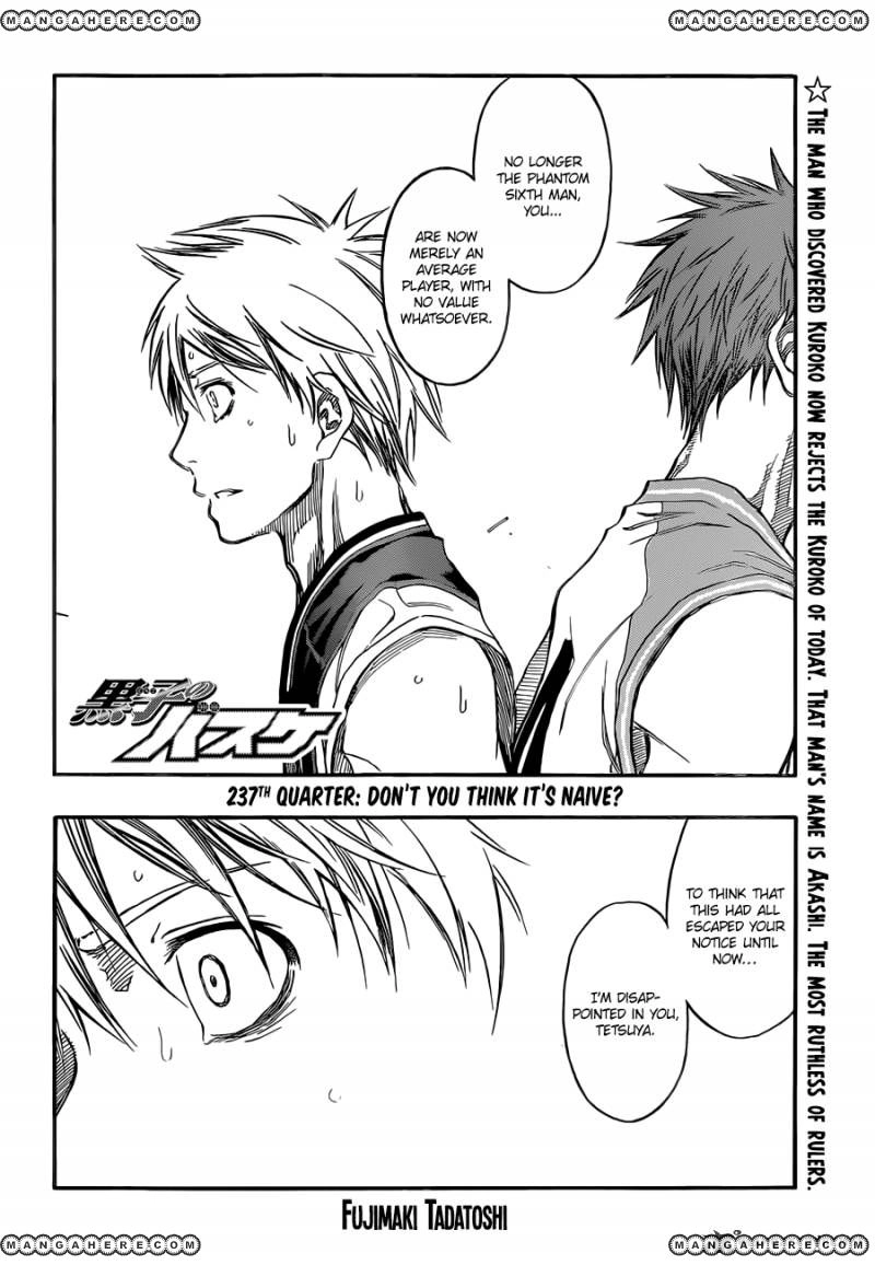 Kuroko no Basket - Replace Plus Chapter 237 page 4 - 