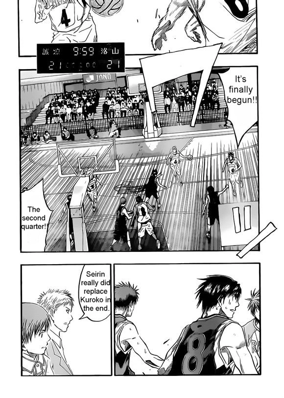 Kuroko no Basket - Replace Plus Chapter 238.1 page 11 - 
