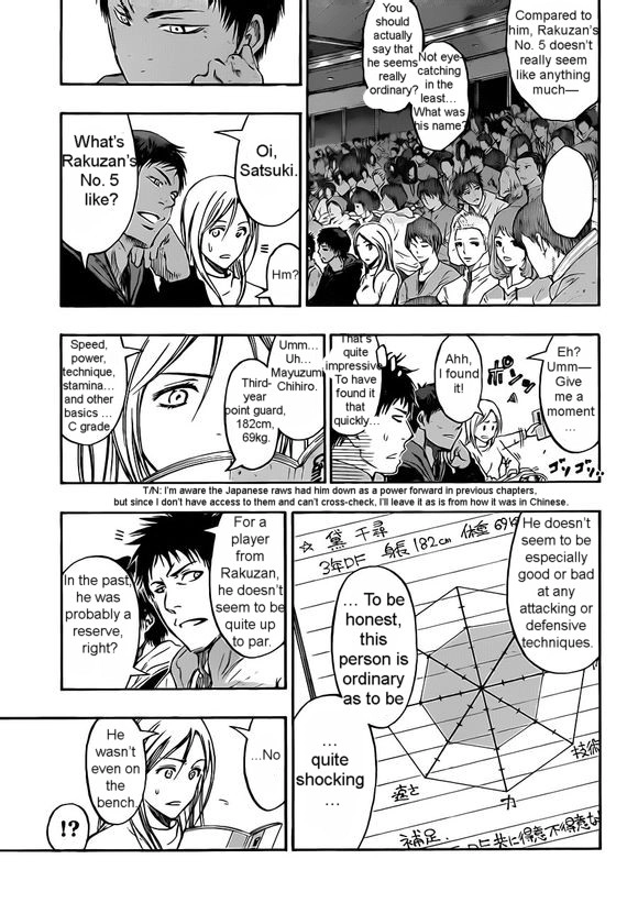 Kuroko no Basket - Replace Plus Chapter 238.1 page 14 - 