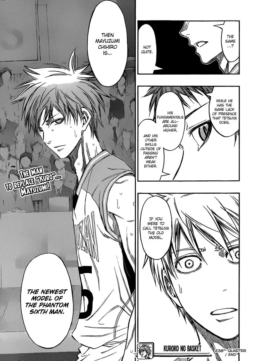 Kuroko no Basket - Replace Plus Chapter 238 page 20 - 