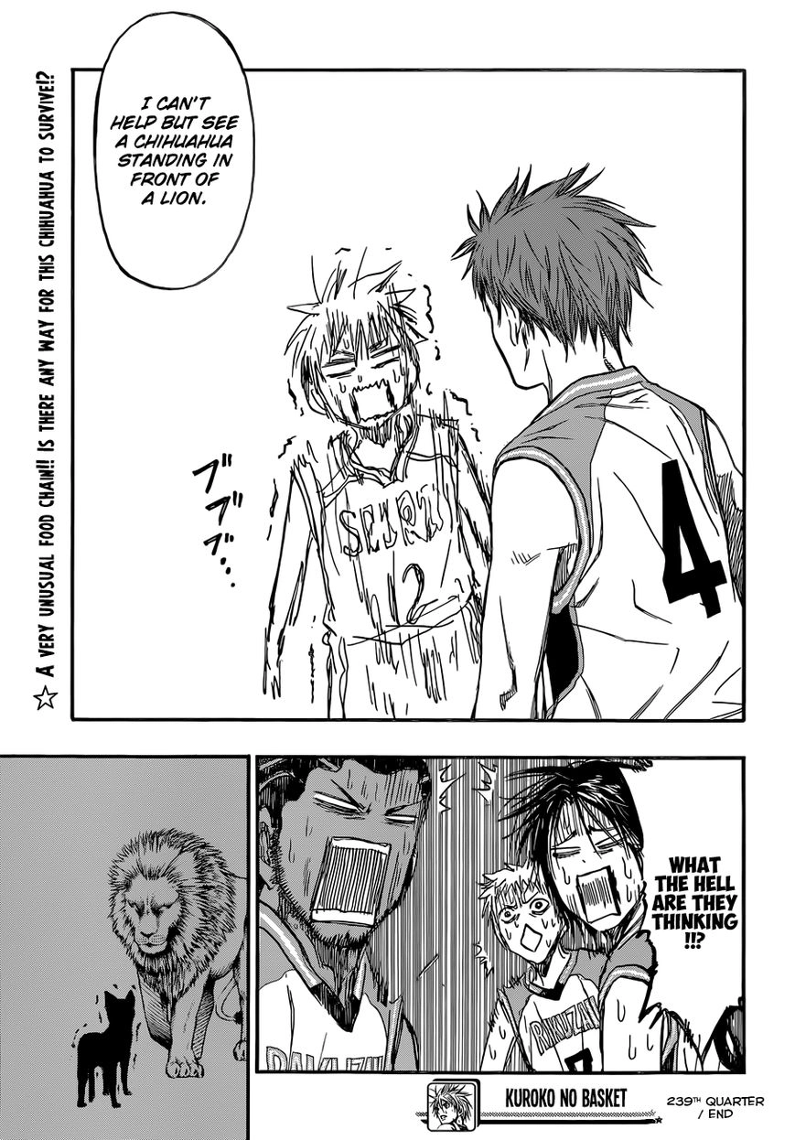 Kuroko no Basket - Replace Plus Chapter 239 page 21 - 