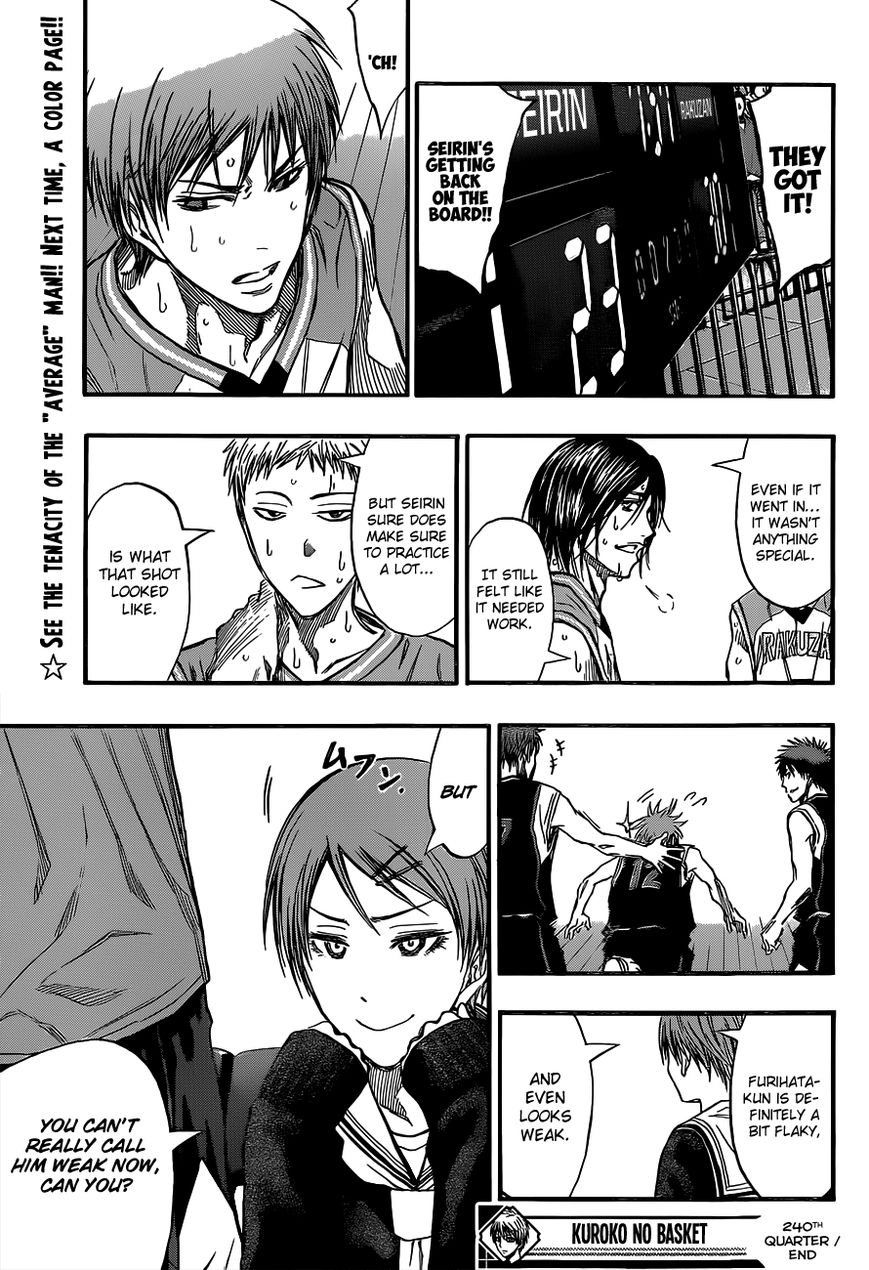 Kuroko no Basket - Replace Plus Chapter 240 page 21 - 