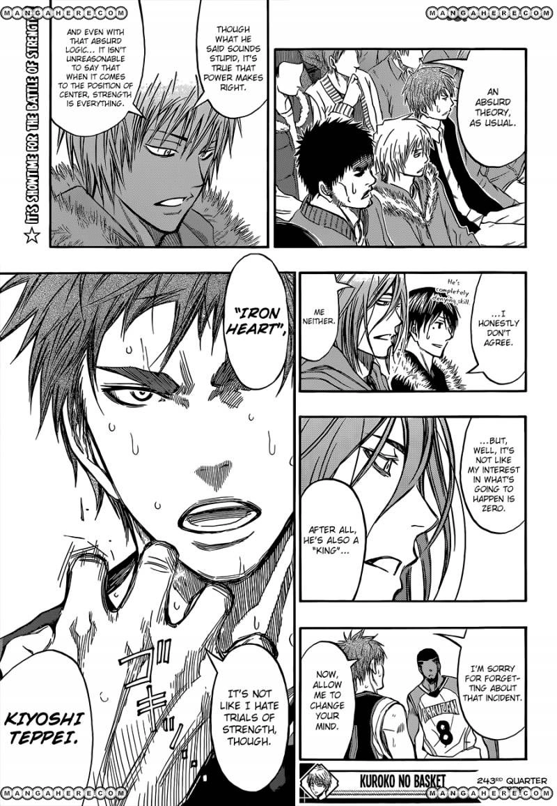 Kuroko no Basket - Replace Plus Chapter 243 page 21 - 