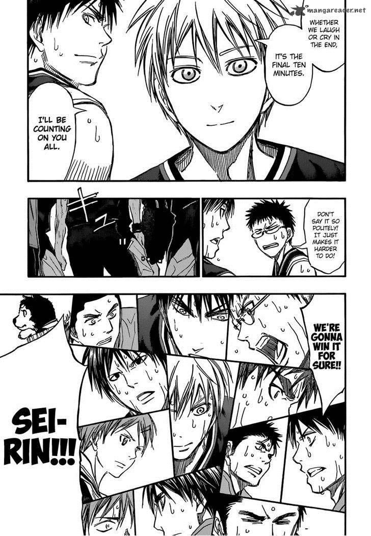 Kuroko no Basket - Replace Plus Chapter 257 page 12 - 