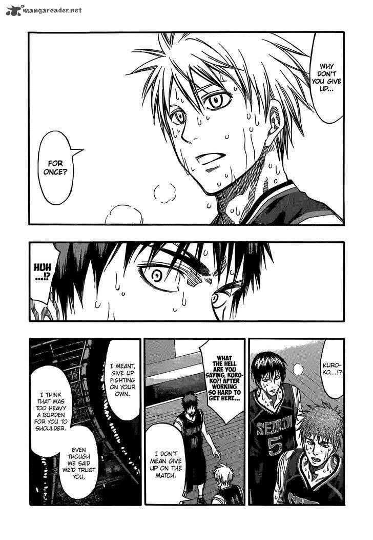 Kuroko no Basket - Replace Plus Chapter 262 page 17 - 
