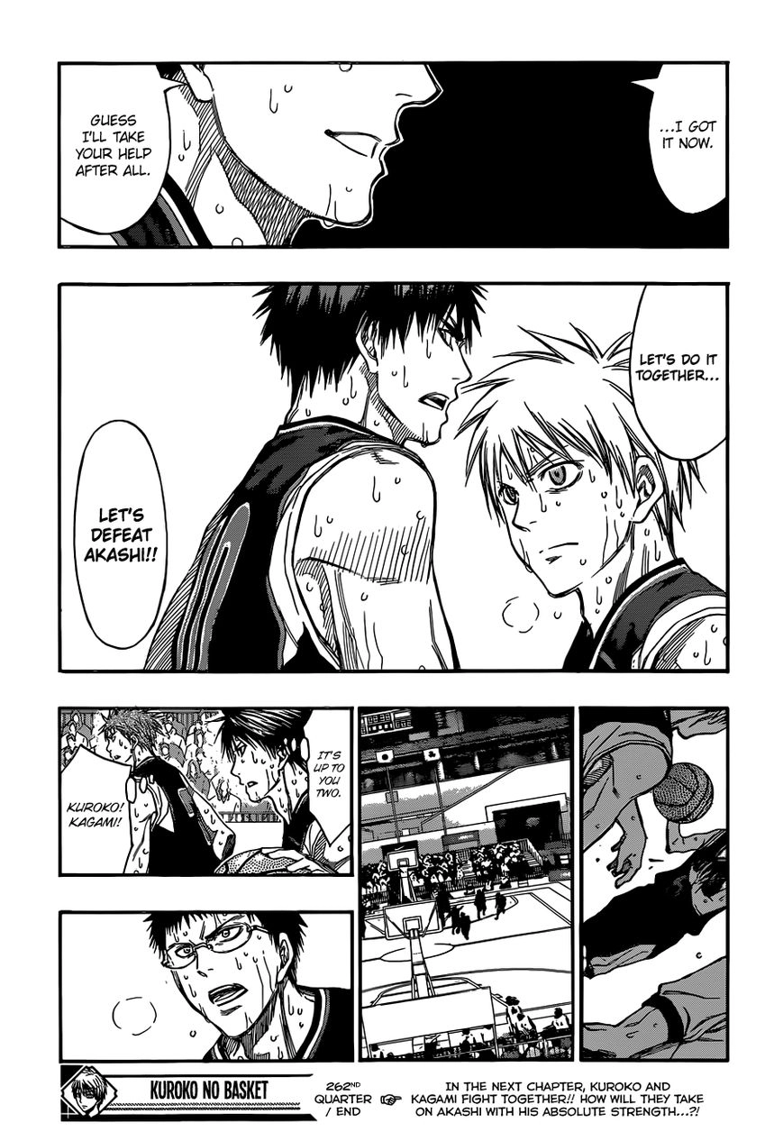 Kuroko no Basket - Replace Plus Chapter 262 page 19 - 