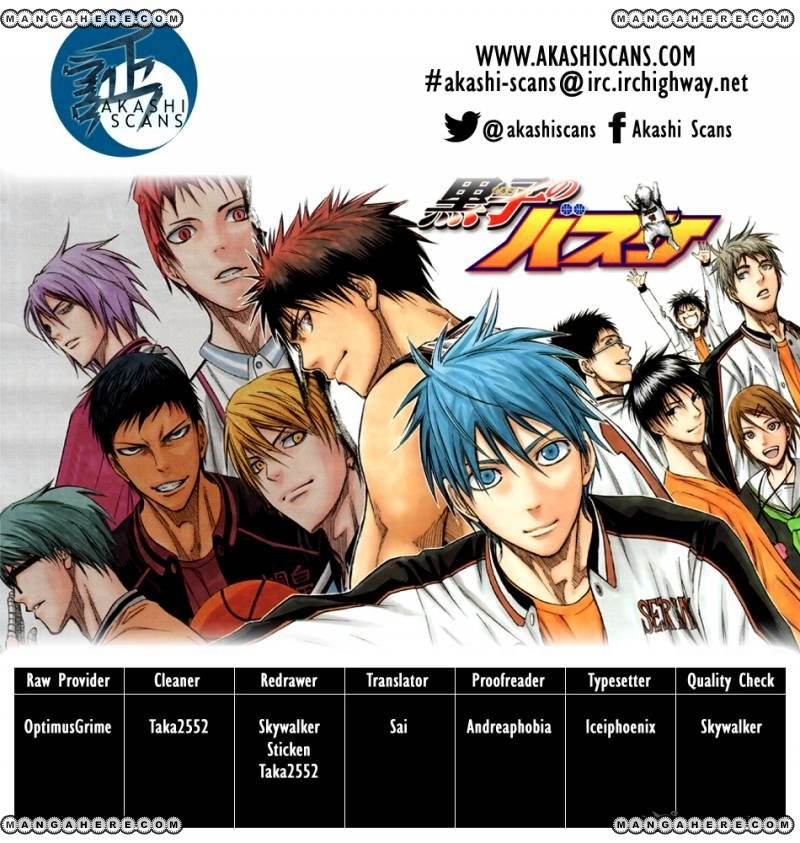 Kuroko no Basket - Replace Plus Chapter 263 page 2 - 