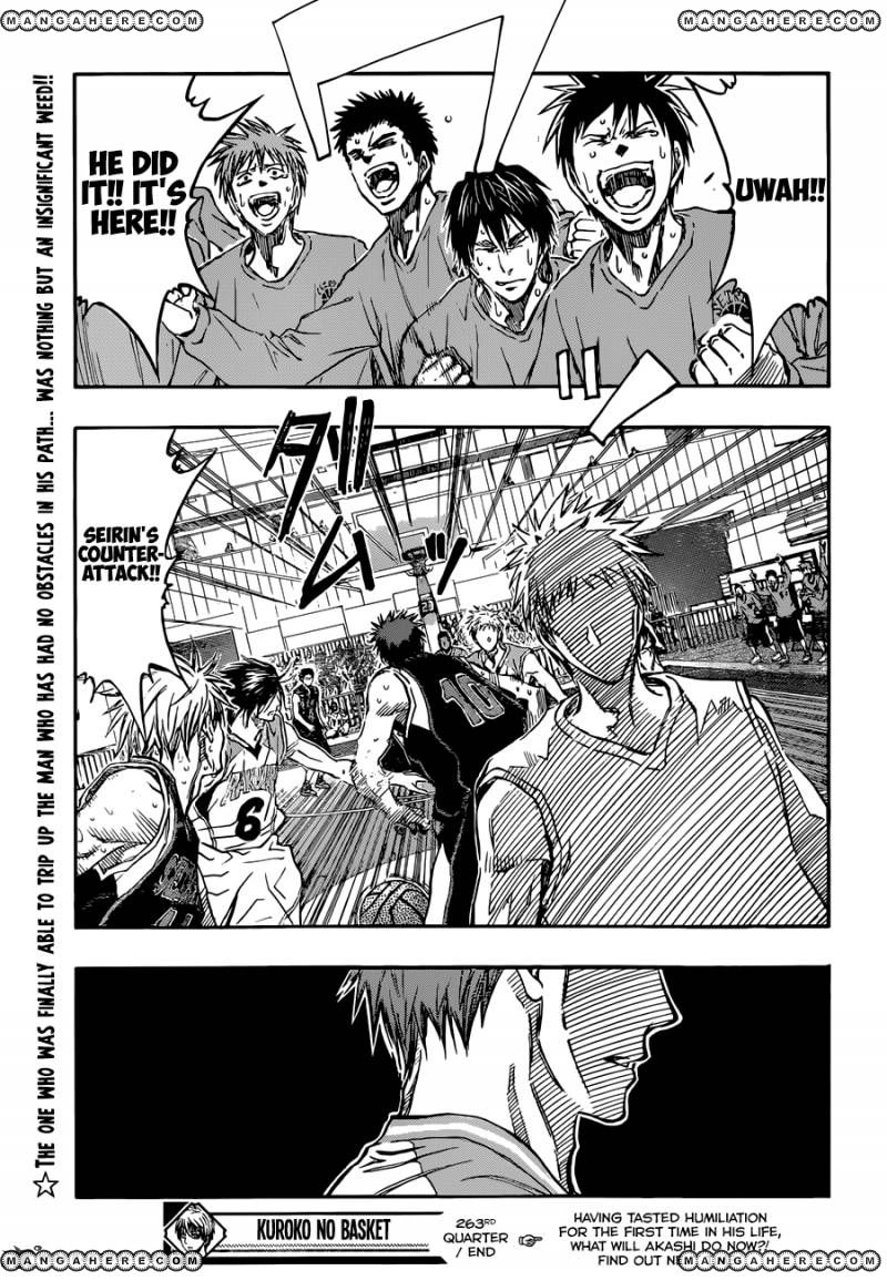 Kuroko no Basket - Replace Plus Chapter 263 page 19 - 