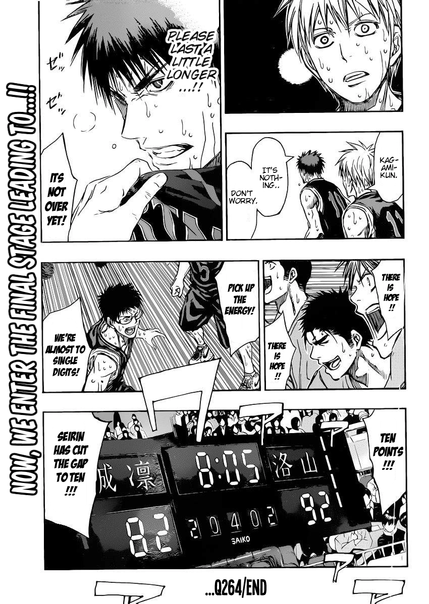 Kuroko no Basket - Replace Plus Chapter 264 page 19 - 