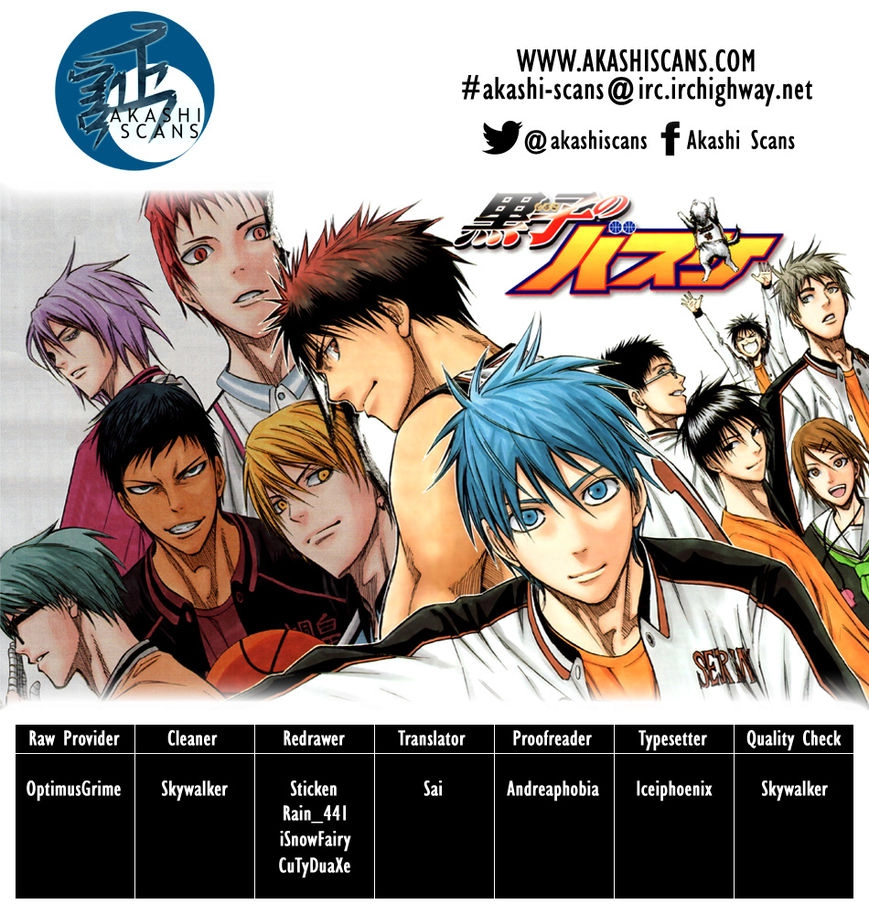 Kuroko no Basket - Replace Plus Chapter 268 page 2 - 