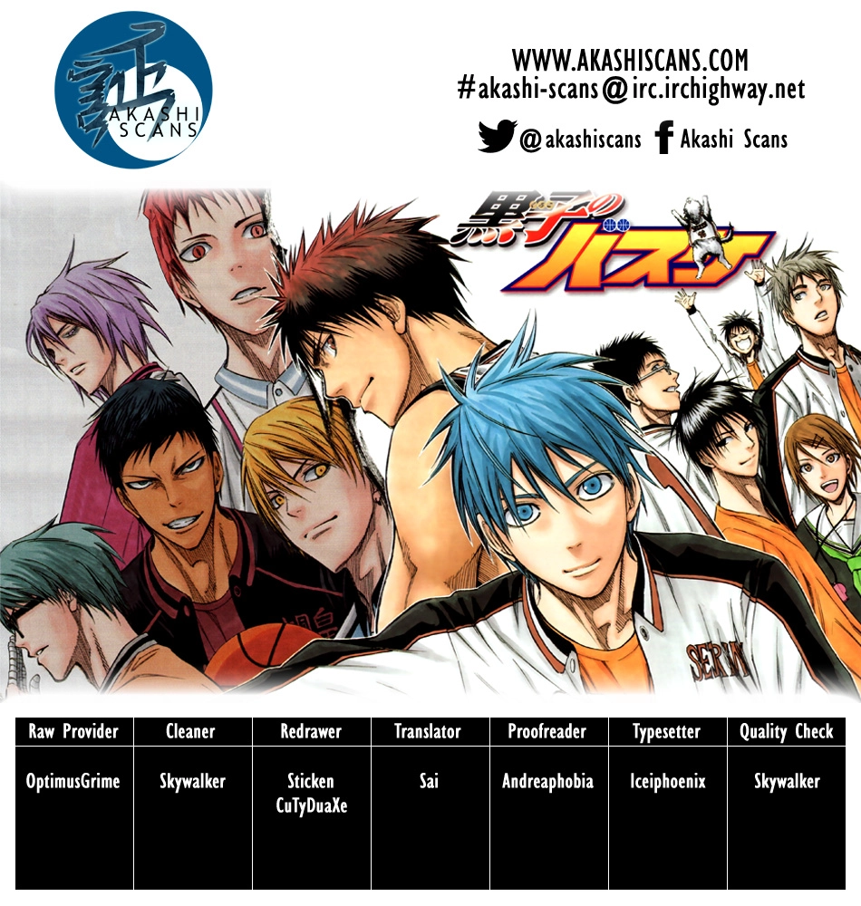 Kuroko no Basket - Replace Plus Chapter 270.1 page 2 - 