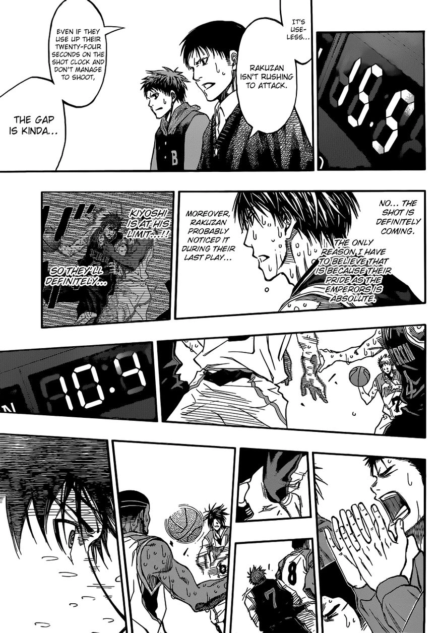 Kuroko no Basket - Replace Plus Chapter 272 page 15 - 