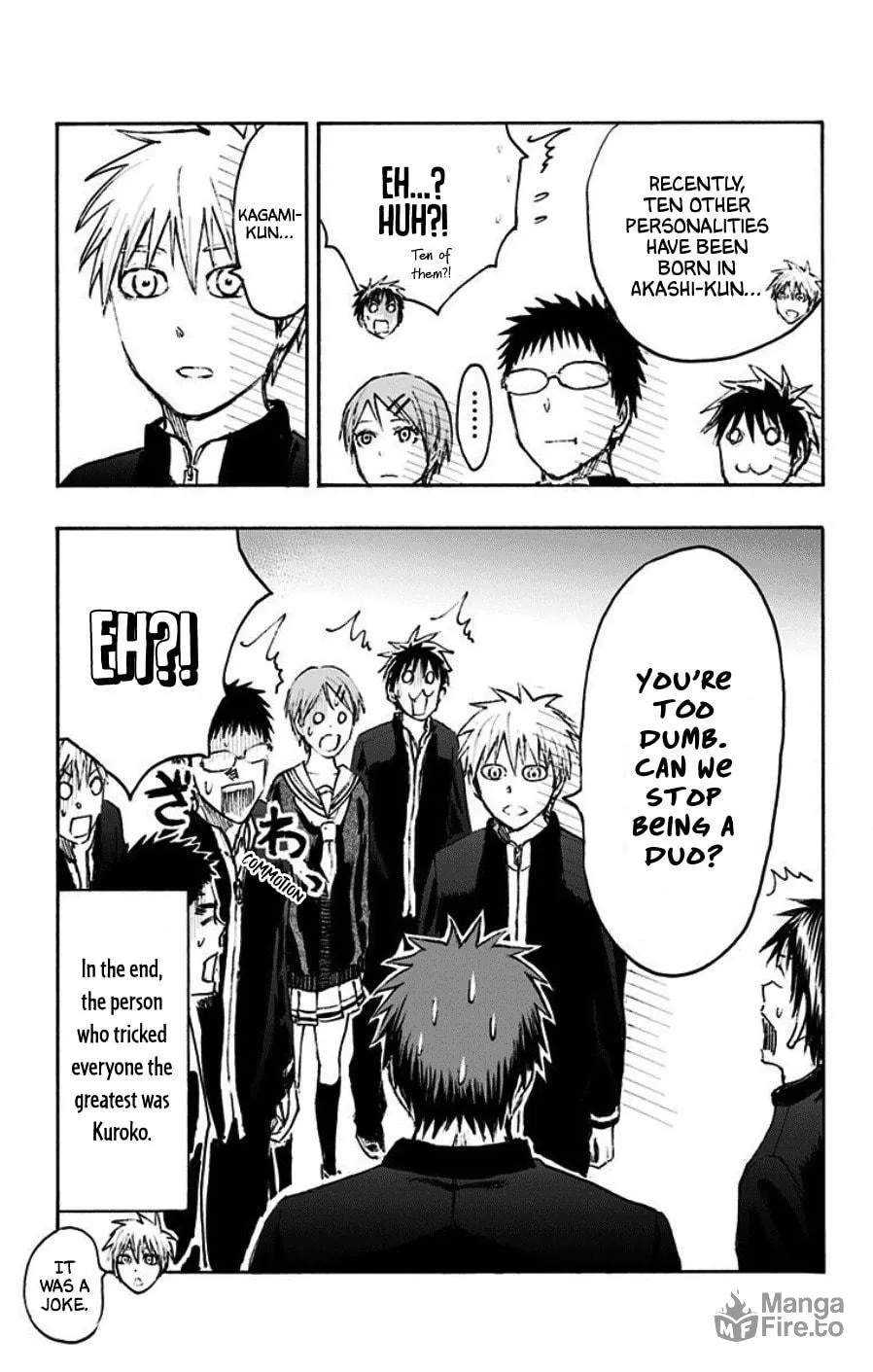 Read Kuroko no Basket - Replace Plus chapter 40.5 image 34 on Lezhin