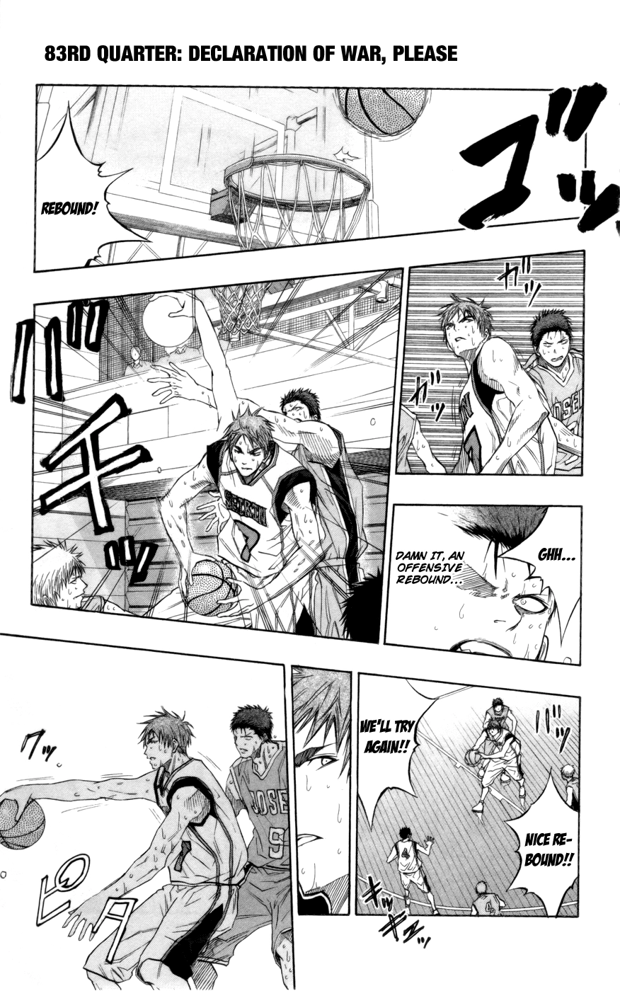 Read Kuroko no Basket - Replace Plus chapter 83 image 1 on Lezhin