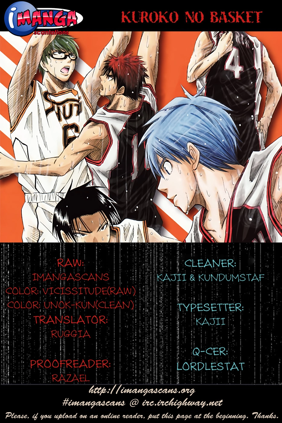 Read Kuroko no Basket - Replace Plus chapter 90 image 0 on Lezhin