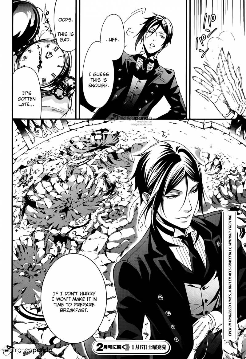 Read Kuroshitsuji chapter 100 image 32 on Lezhin