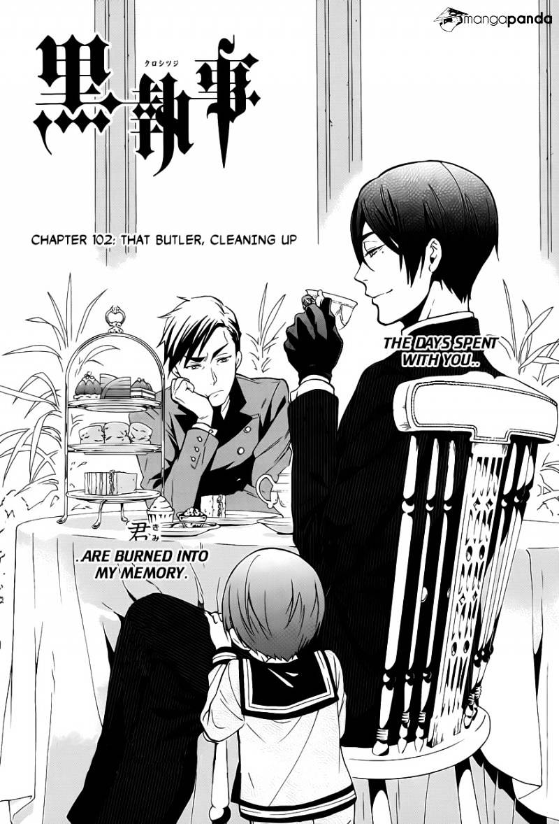 Read Kuroshitsuji chapter 102 image 0 on Lezhin