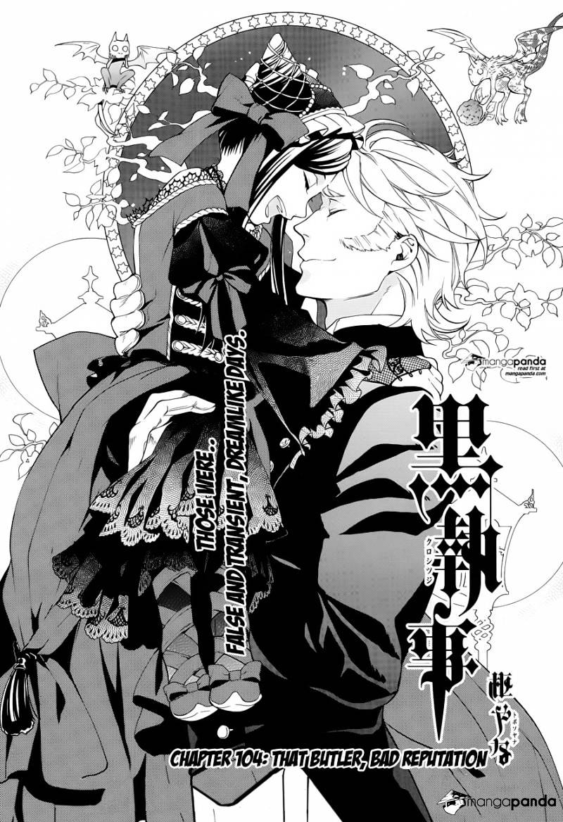 Read Kuroshitsuji chapter 104 image 0 on Lezhin