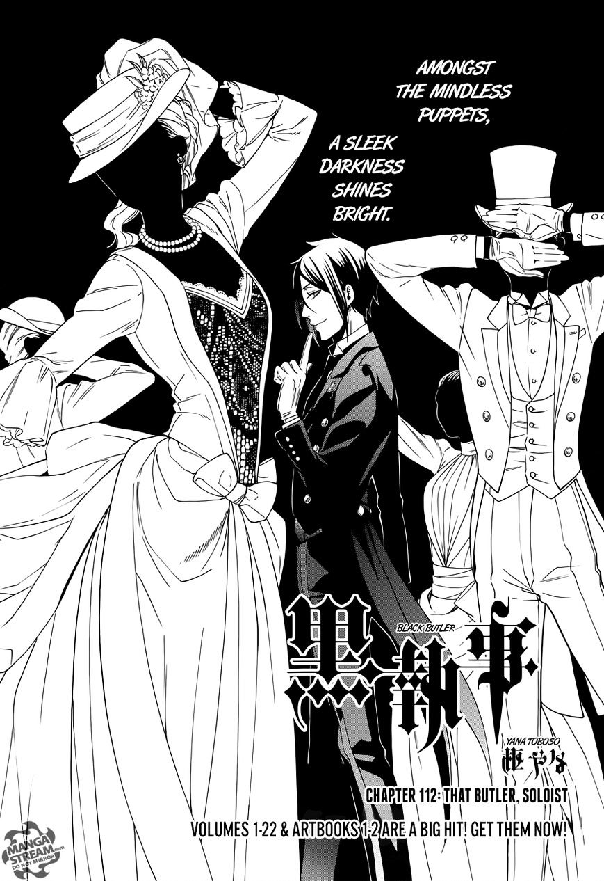 Read Kuroshitsuji chapter 112 image 0 on Lezhin