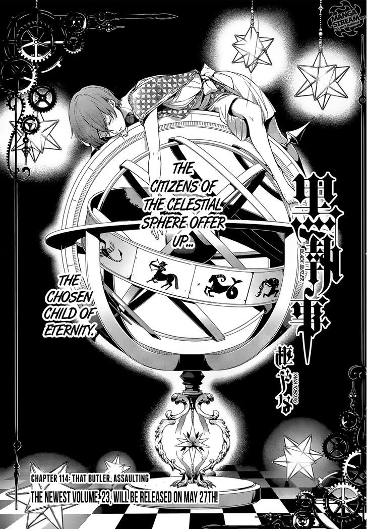 Read Kuroshitsuji chapter 114 image 0 on Lezhin