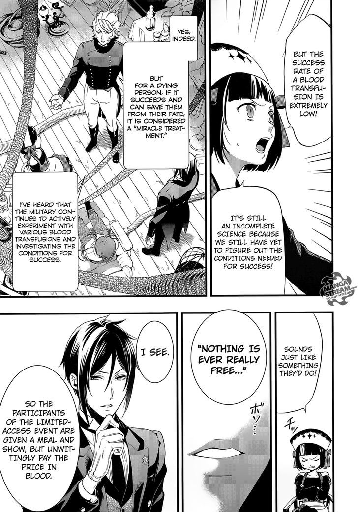 Read Kuroshitsuji chapter 114 image 22 on Lezhin
