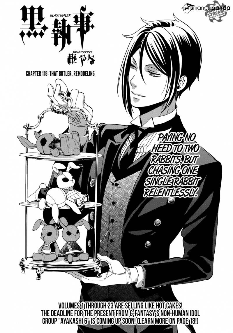 Read Kuroshitsuji chapter 118 image 3 on Lezhin