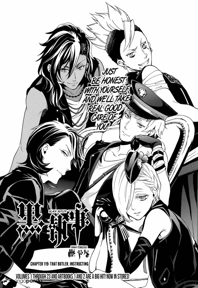 Read Kuroshitsuji chapter 119 image 1 on Lezhin
