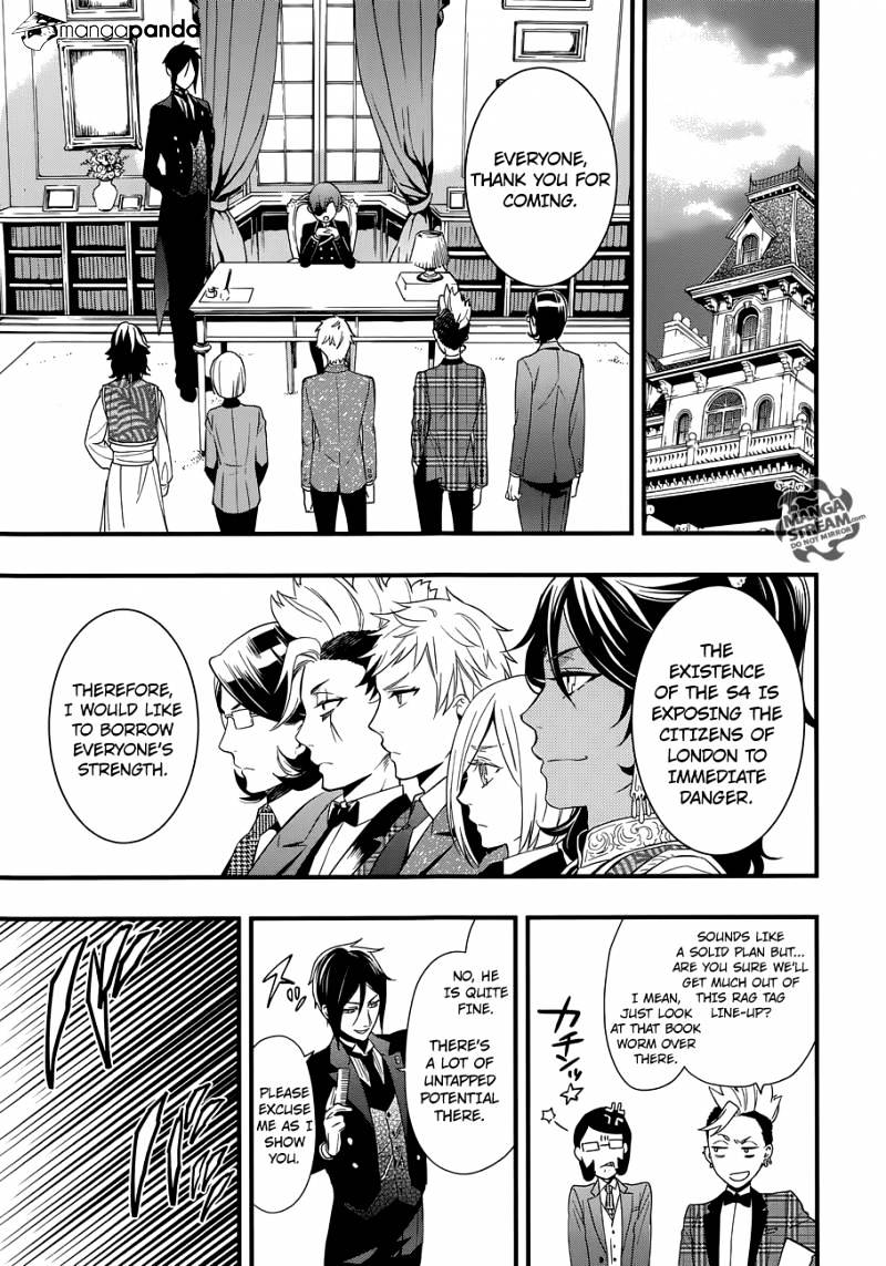 Read Kuroshitsuji chapter 119 image 11 on Lezhin