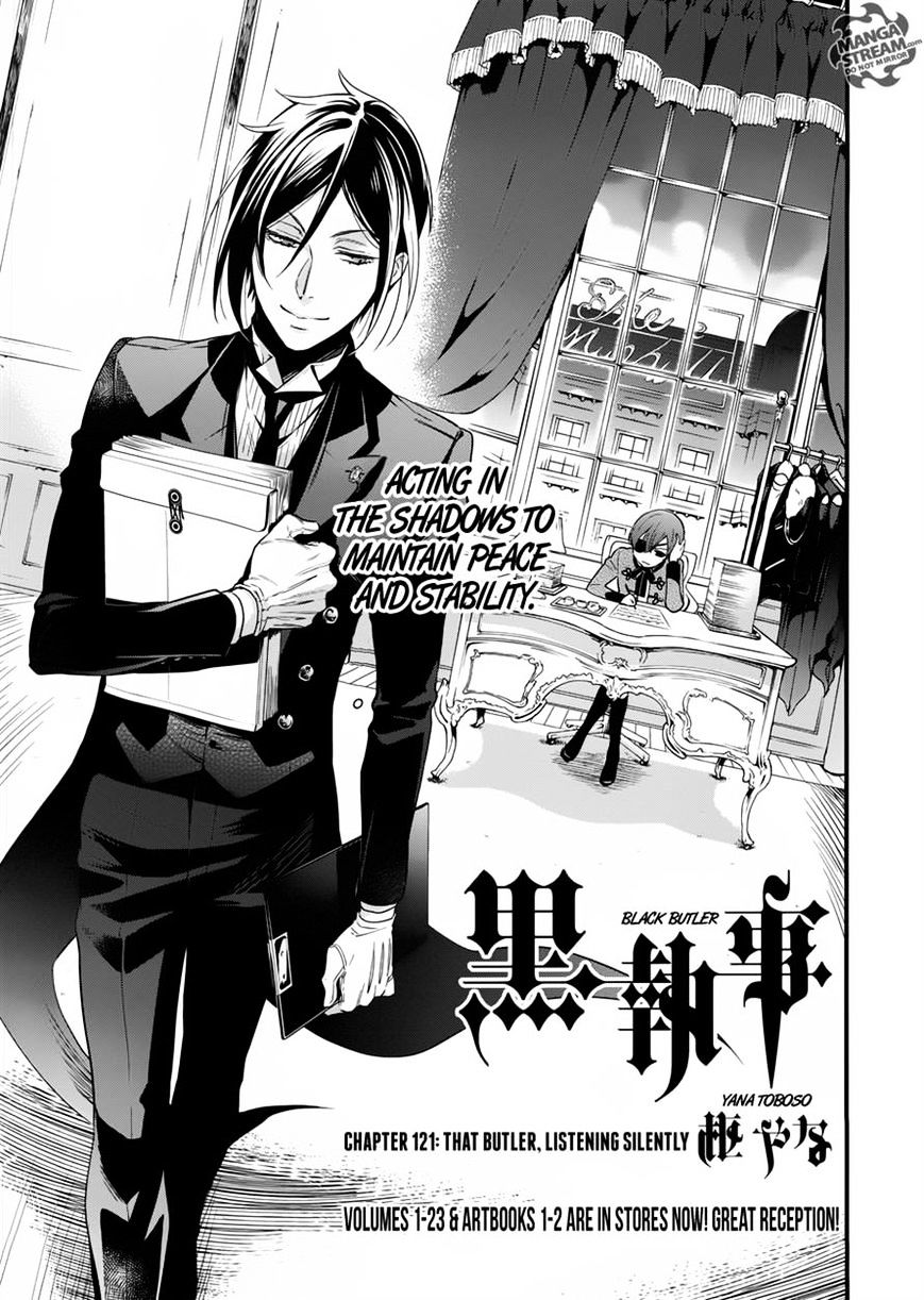 Read Kuroshitsuji chapter 121 image 1 on Lezhin