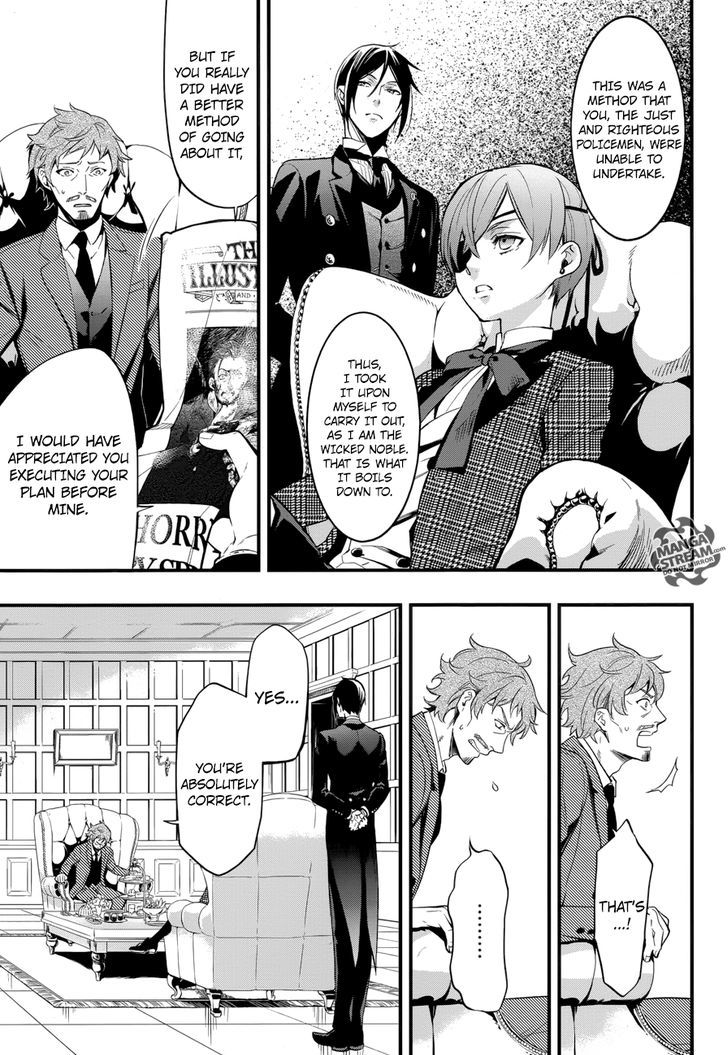 Read Kuroshitsuji chapter 124 image 19 on Lezhin