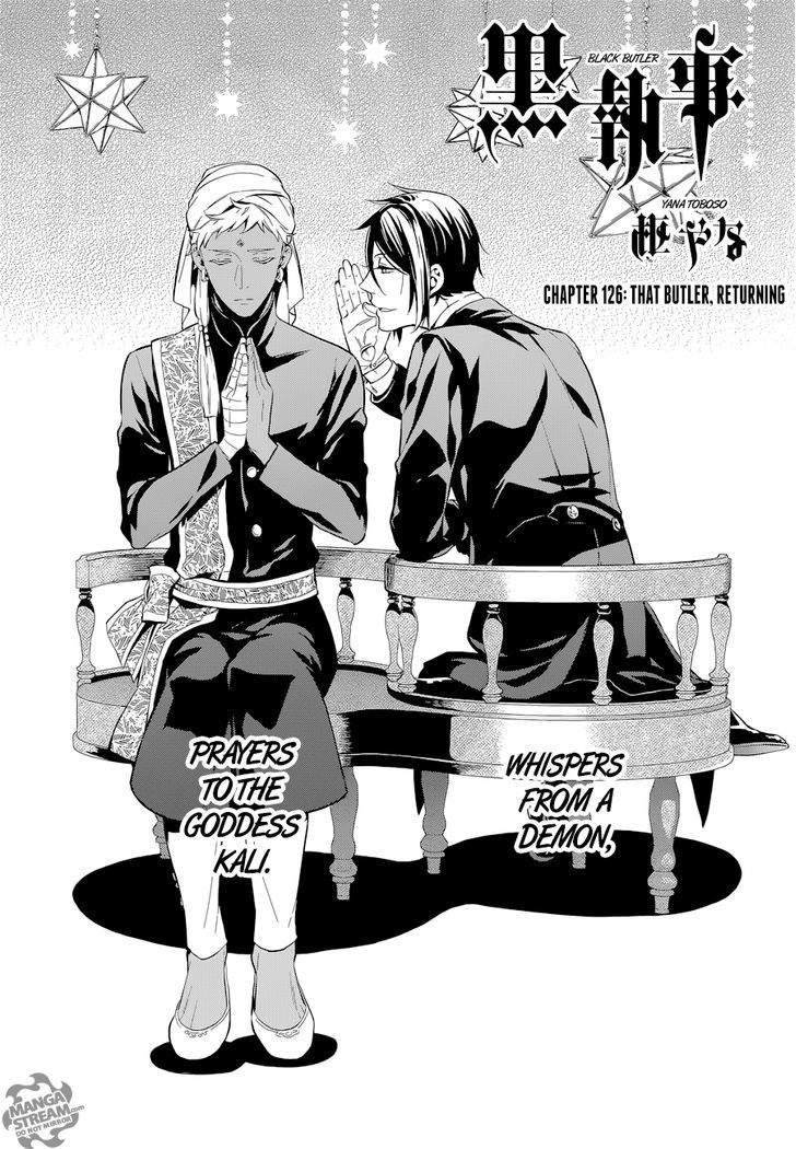 Read Kuroshitsuji chapter 126 image 1 on Lezhin