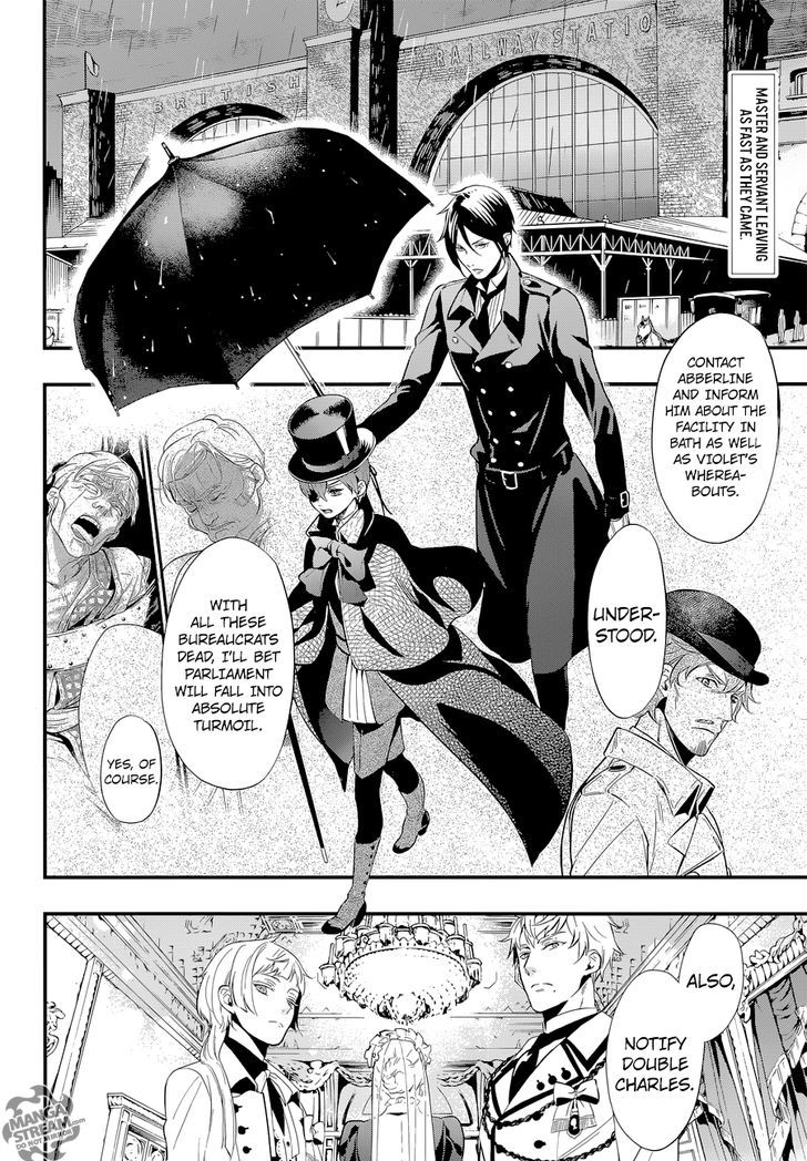 Read Kuroshitsuji chapter 126 image 3 on Lezhin