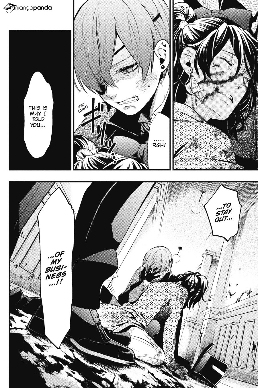 Read Kuroshitsuji chapter 128 image 8 on Lezhin
