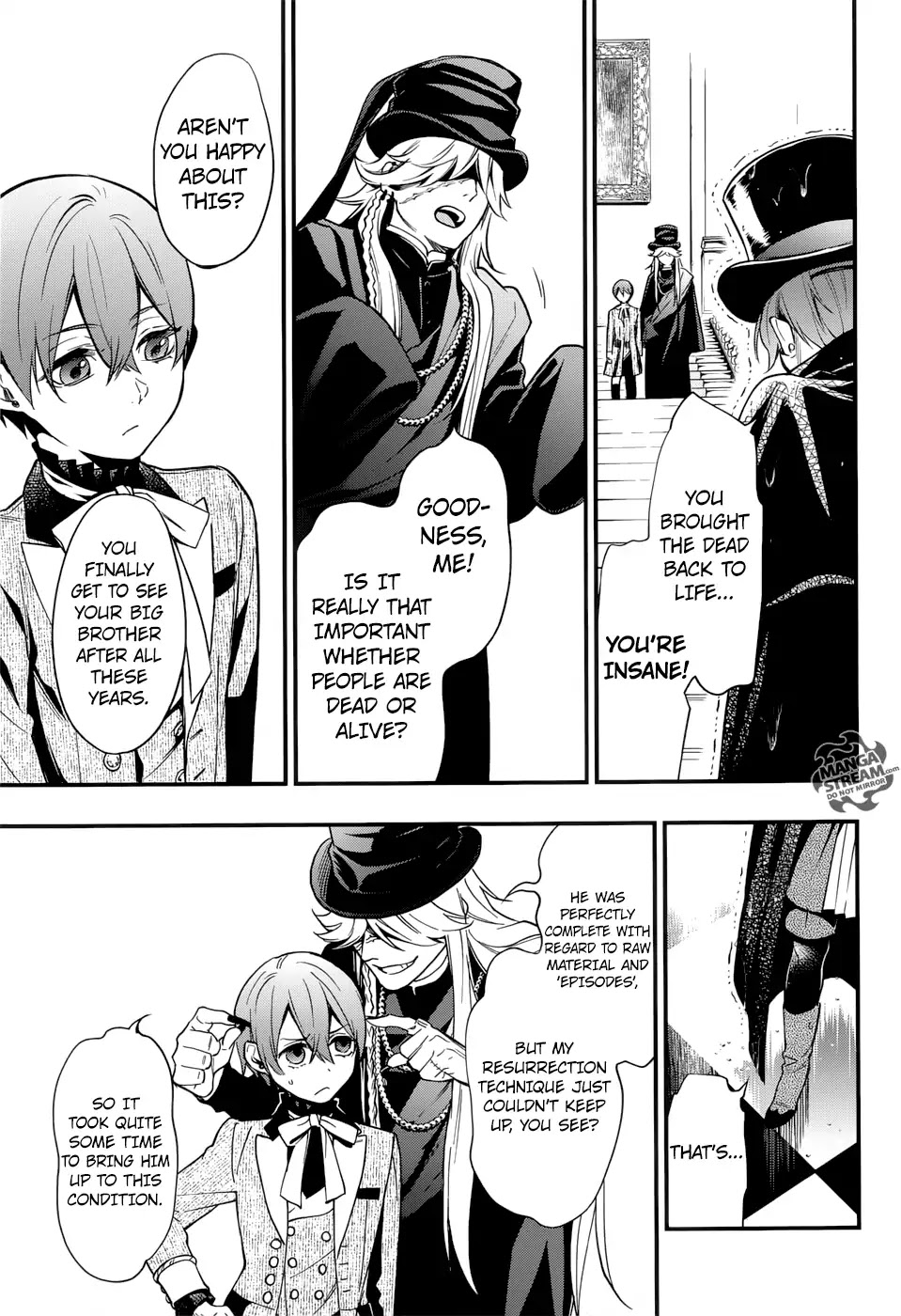 Read Kuroshitsuji chapter 141 image 5 on Lezhin