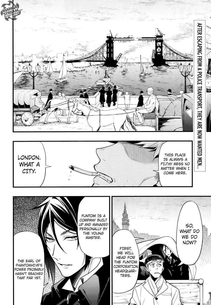 Read Kuroshitsuji chapter 146 image 1 on Lezhin