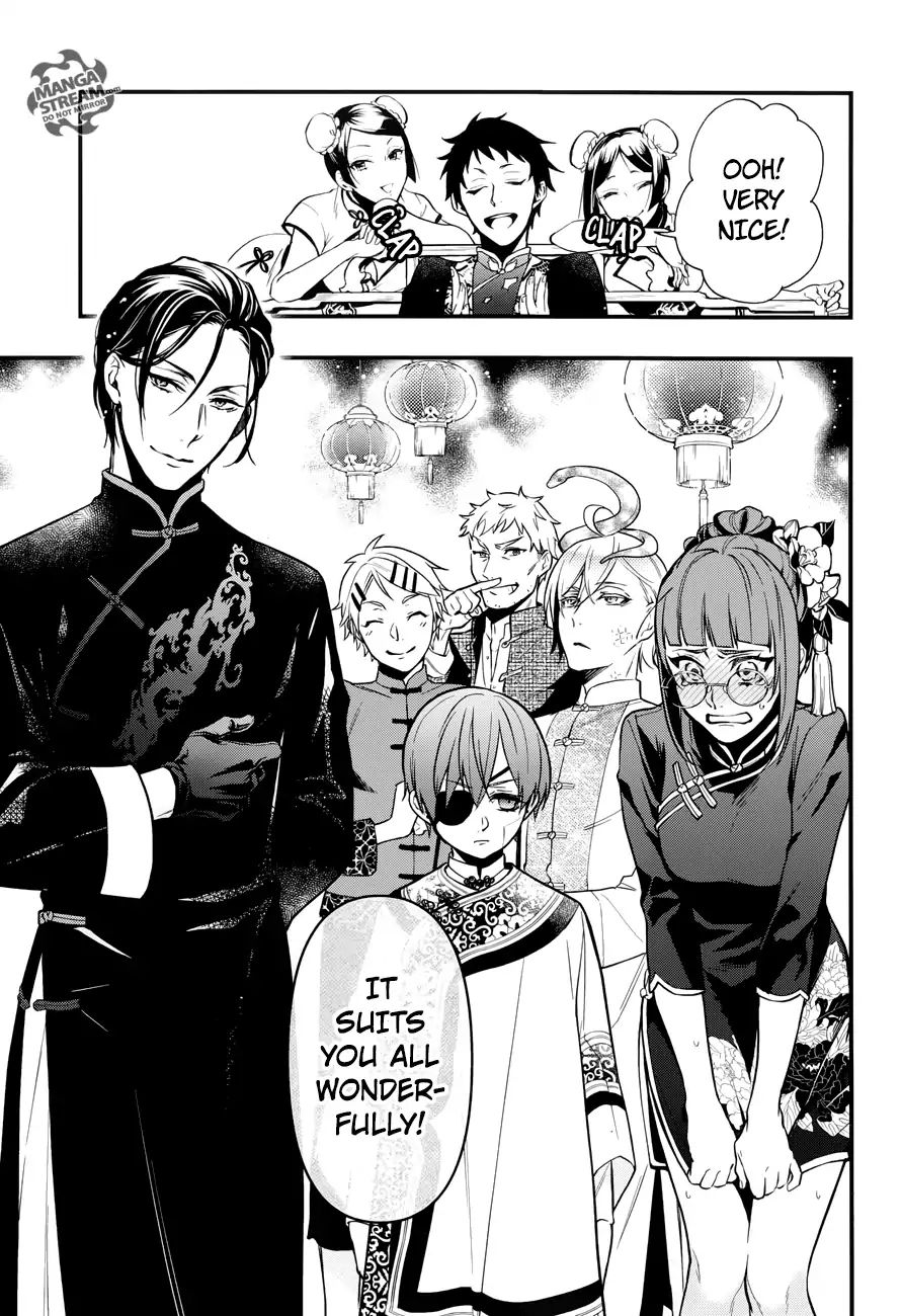 Read Kuroshitsuji chapter 147 image 12 on Lezhin