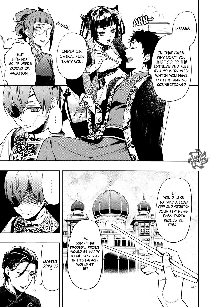 Read Kuroshitsuji chapter 147 image 16 on Lezhin