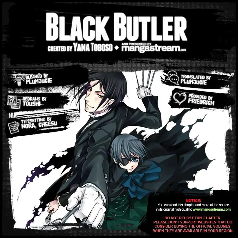 Read Kuroshitsuji chapter 149 image 1 on Lezhin