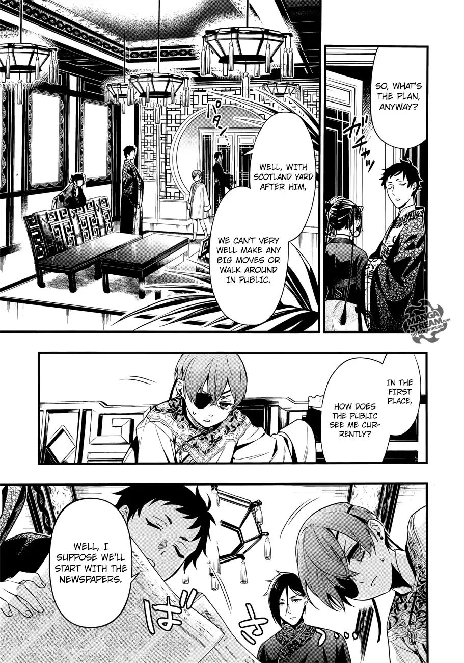 Read Kuroshitsuji chapter 150 image 6 on Lezhin