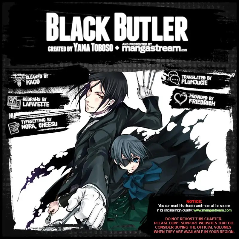 Read Kuroshitsuji chapter 151 image 1 on Lezhin