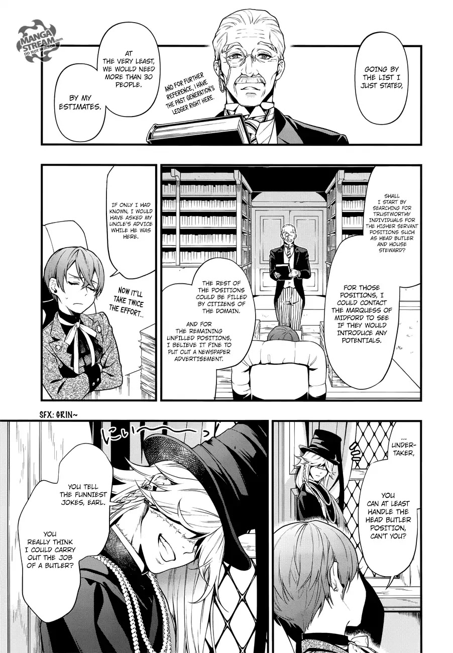 Read Kuroshitsuji chapter 151 image 13 on Lezhin