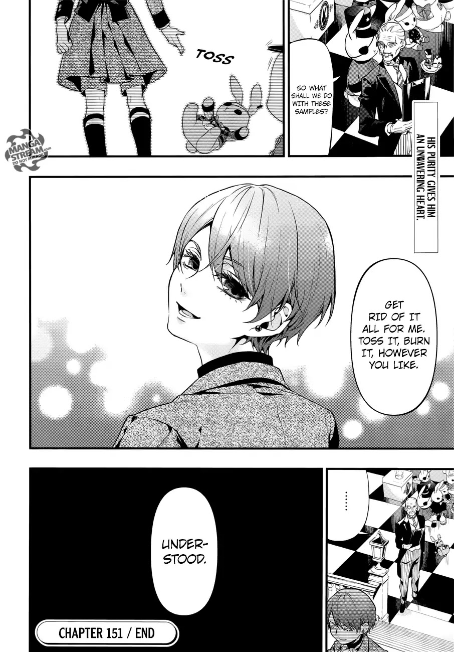 Read Kuroshitsuji chapter 151 image 19 on Lezhin