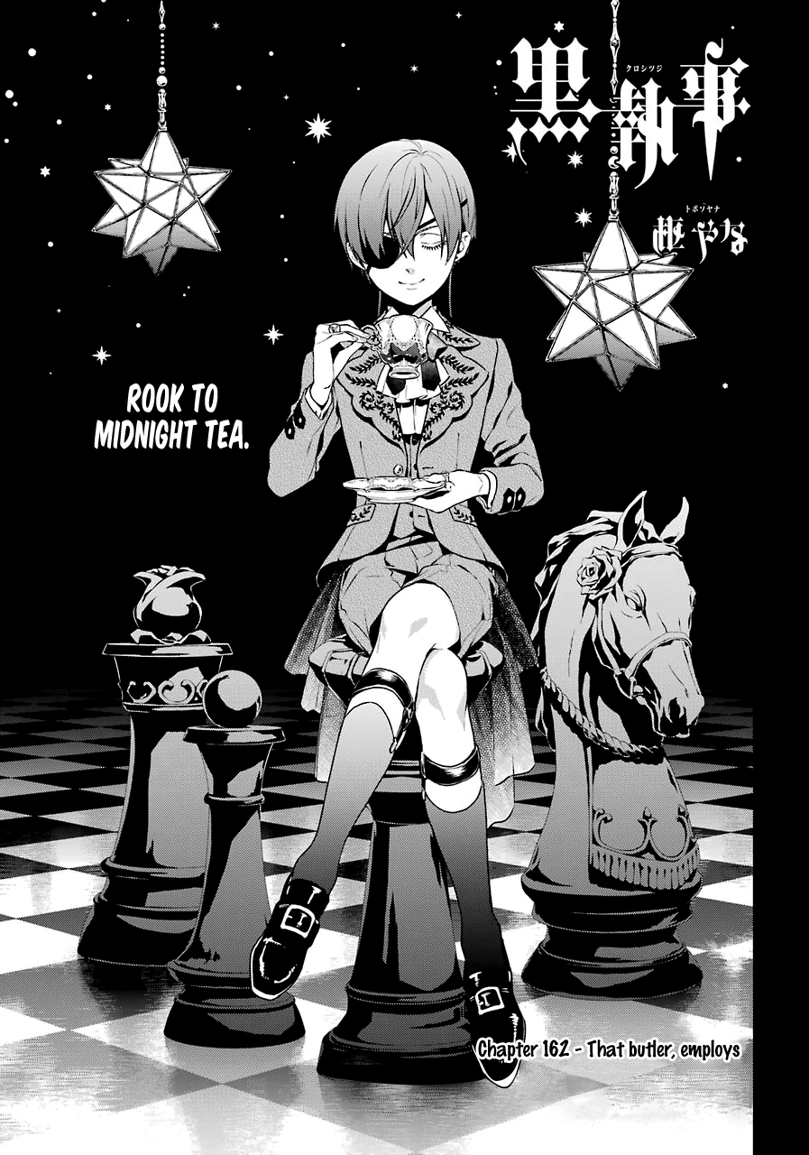 Read Kuroshitsuji chapter 162 image 1 on Lezhin