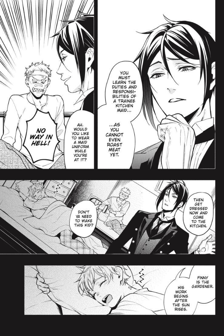 Read Kuroshitsuji chapter 177 image 8 on Lezhin