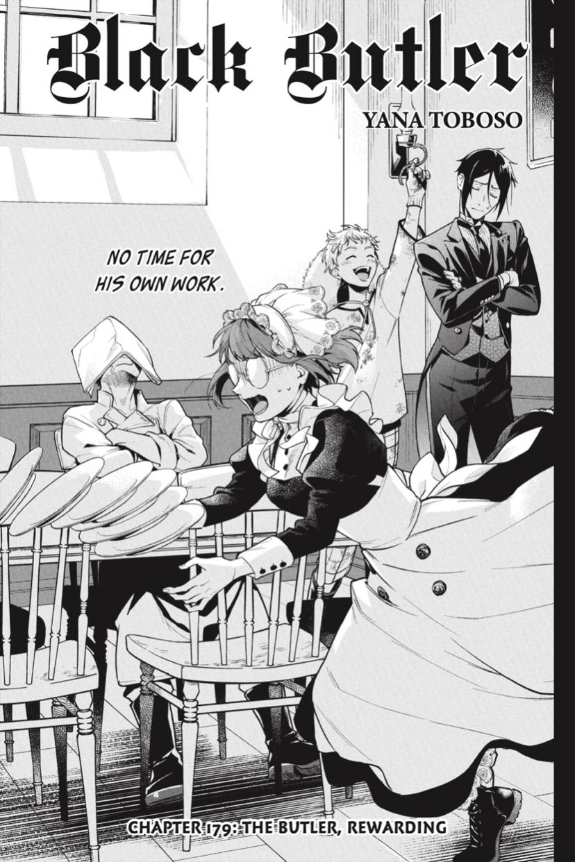 Read Kuroshitsuji chapter 179 image 3 on Lezhin