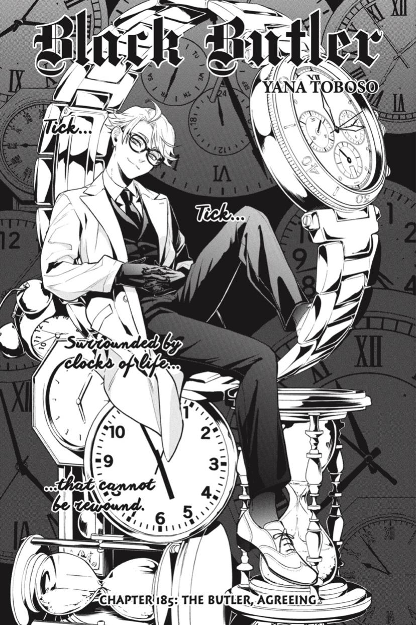 Read Kuroshitsuji chapter 185 image 3 on Lezhin