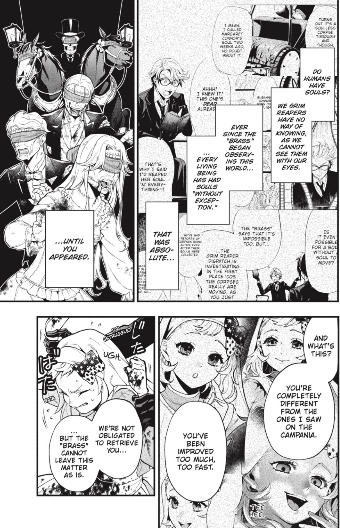 Read Kuroshitsuji chapter 191 image 4 on Lezhin