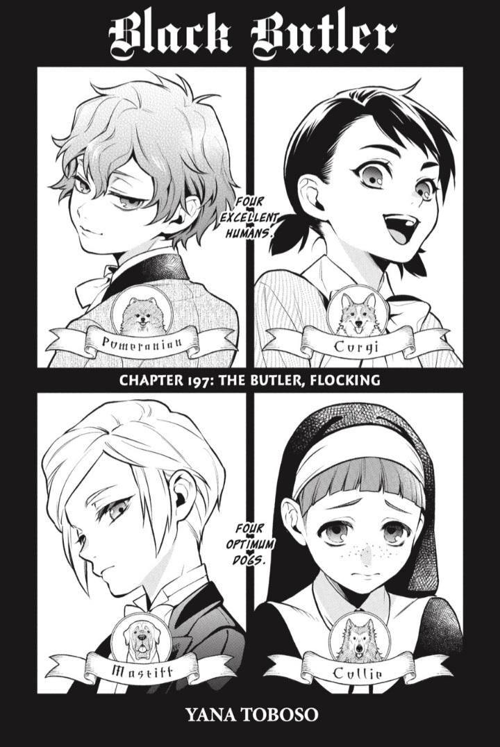 Read Kuroshitsuji chapter 197 image 1 on Lezhin